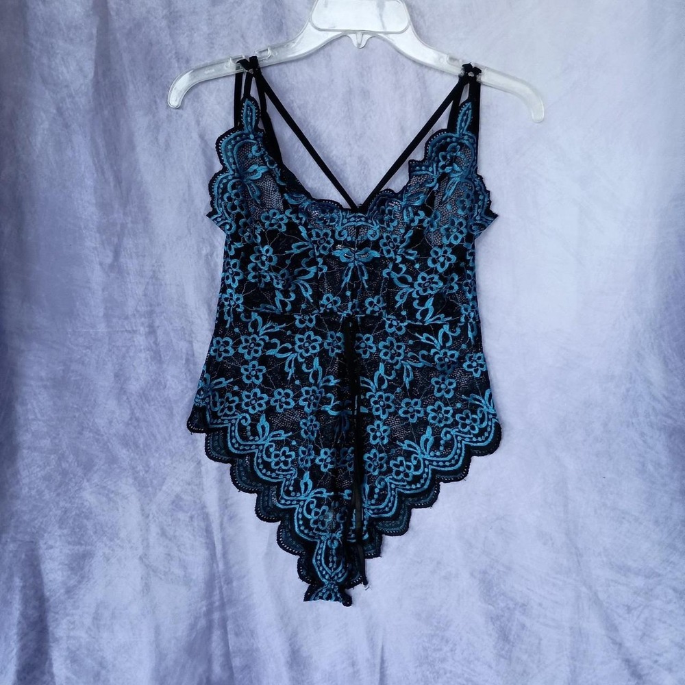 Avidlove Floral Lace Teddy Bodysuit Strappy Lingerie